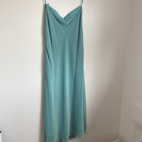 👗Alyce 2 piece pastel green mother of bride or groom or bridesmaid gown size 12 - Picture 3 of 16